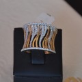 YELLOW GOLD RING K18  8.10 GR WITH BRILLIANTS 0.460 ct 210075070011