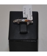 WHITE GOLD RING K18 4.20 GR WITH BRILLIANT 0.06 ct 515106030010