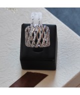 WHITE GOLD RING K18 8.30 GR WITH BRILLIANTS 0.60 ct 710108050010
