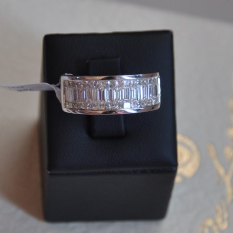 WHITE GOLD RING K18 10.60 GR WITH BRILLIANTS 2.003 ct 810490050010