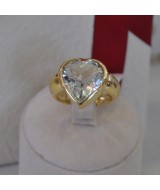 YELLOW GOLD RING K18 7.30 GR WITH AMETHYST 6.50 ct DG01641