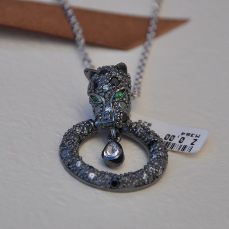SILVER PENDANT WITH CRYSTALS11.50GR MG01231